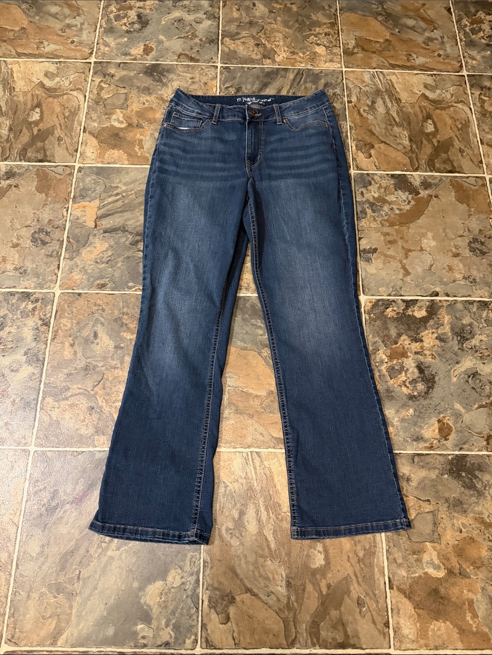 Maurices Dark Blue Flare Jeans